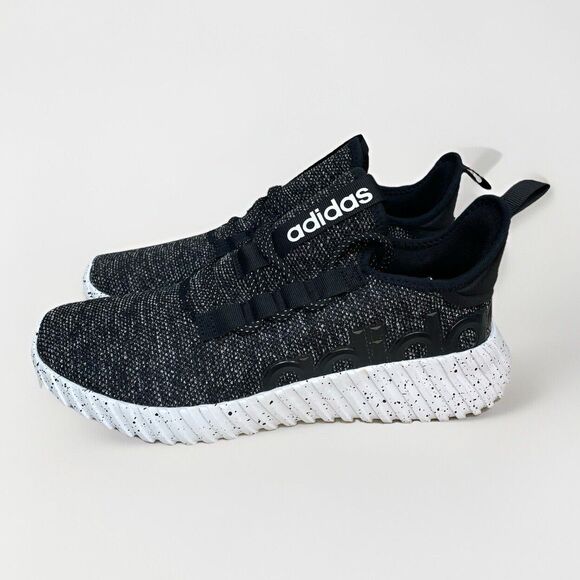 Adidas Kaptir 3.0 Athletic Running Shoes Black White Mens Size 11 New IF7314 Jog - Picture 2 of 10